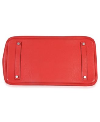 Rouge Casaque Togo Birkin 35 PHW