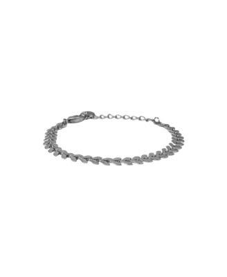 Elara Chevron Link Bracelet Dainty Trendy Statement