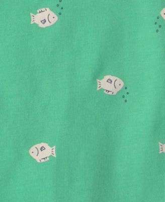 Baby Boys' Shark Top, Bodysuit and Shorts, 3-Piece Set