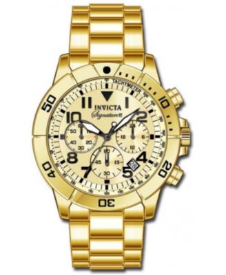 Men's 7471 Signature Quartz Chronograph Dial Watch