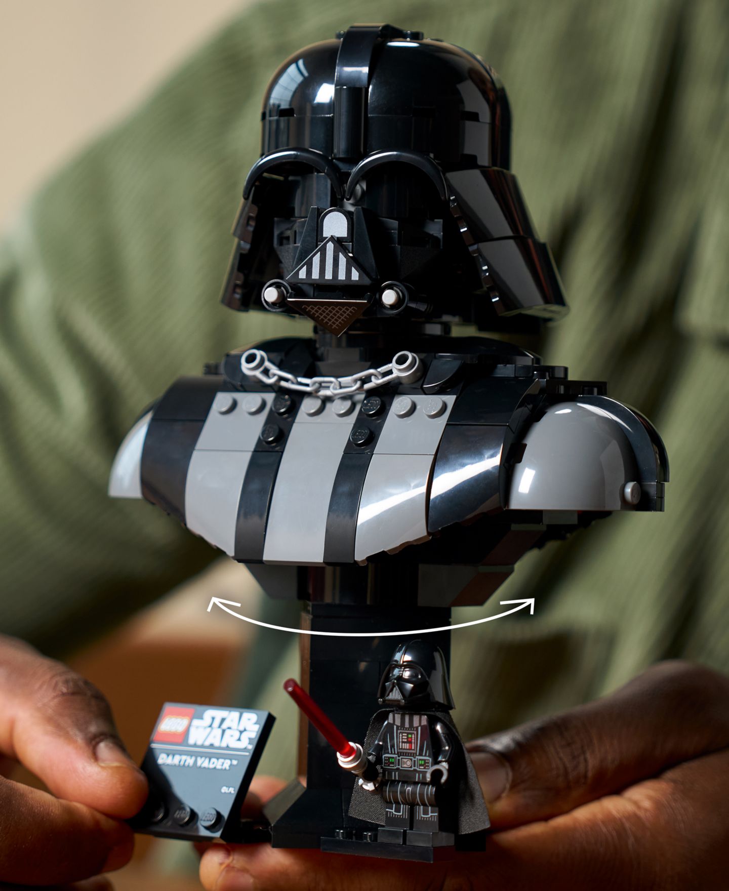 Детский конструктор LEGO® Star Wars Darth Vader Bust 75439 Building Set, 349 Pieces — фото 6