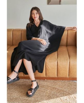 Women's Ocean+Main Belted Caftan