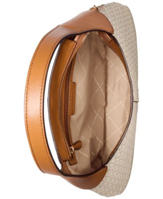 Signature Zip-Top Shoulder Handbag