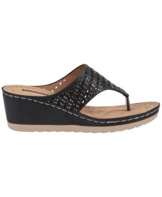 Women's Dannay Embellished Wedge Sandals