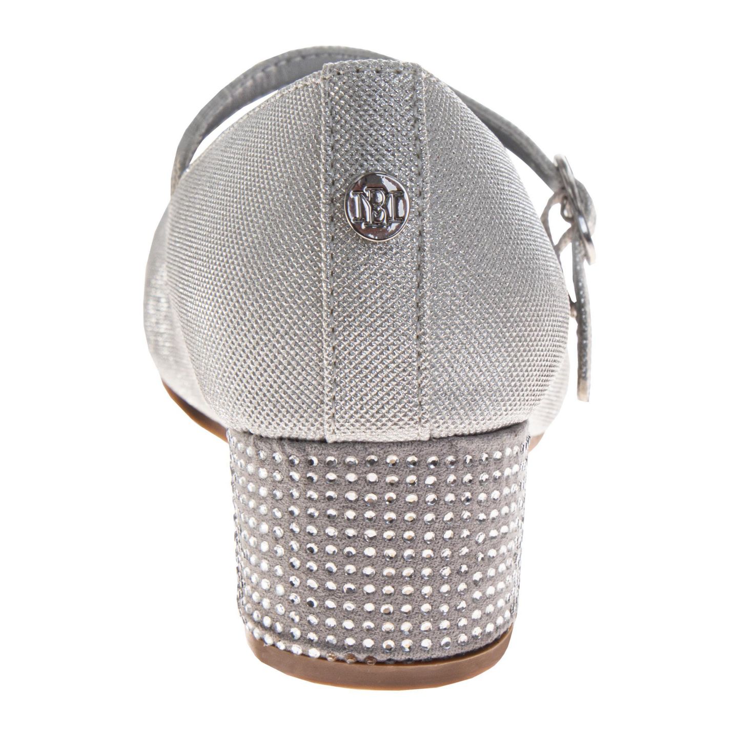 Обувь Badgley Mischka Sparkle Shoes для девочек, цвет: Серебряный — фото 3