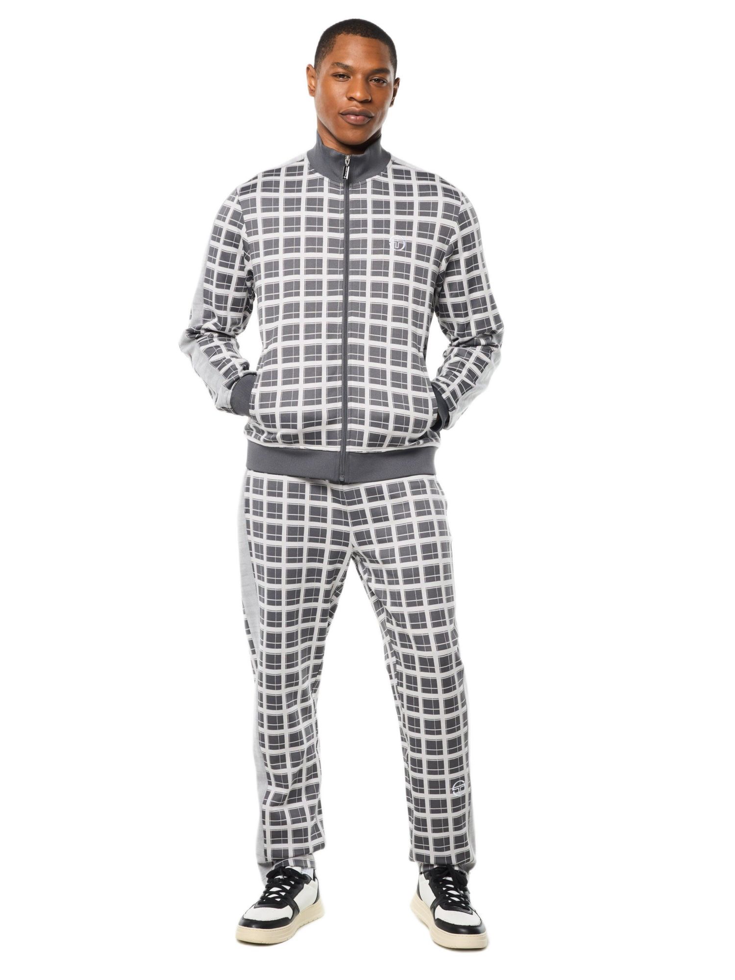 Men's Damarindo Check Track Jacket
