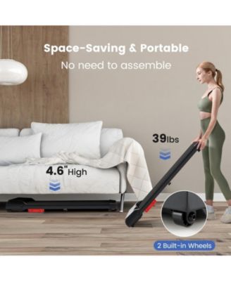 2.5HP Under Desk Treadmill with Remote Control and LED Display