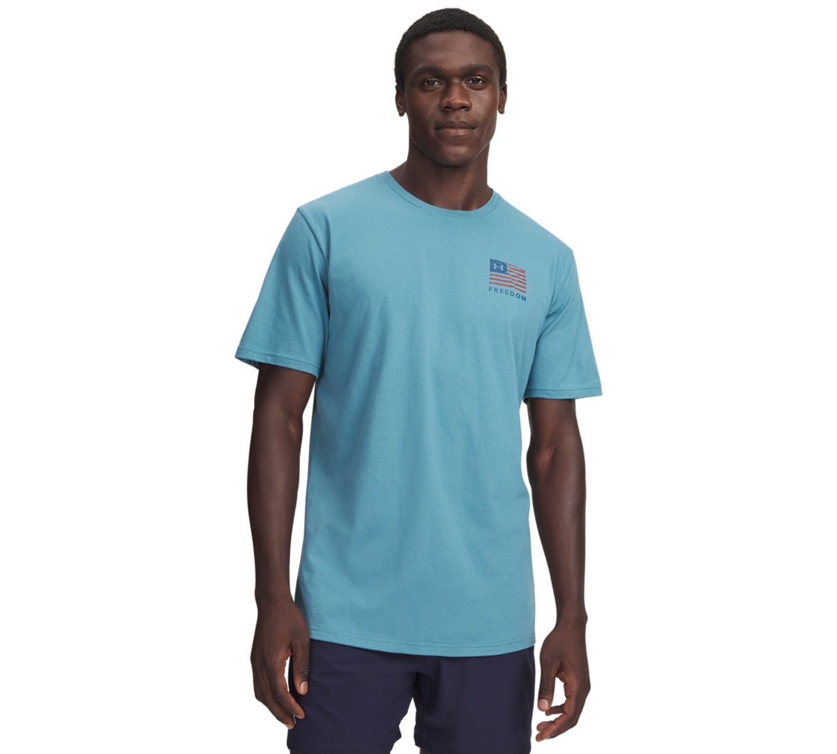Under Armour Men's Freedom Flag Usa Short-Sleeve T-Shirt - Boundless Blue