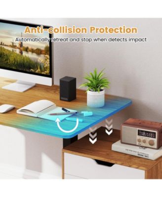 Electric Standing Desk Frame with LED Display and Height Memory