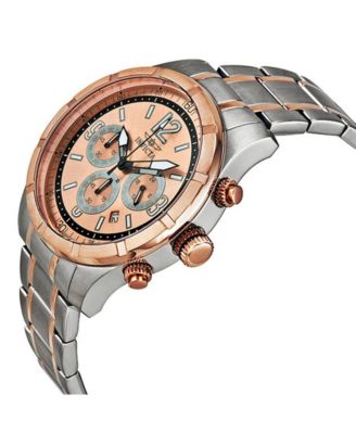 Men's 11377 Specialty Quartz Chronograph Rose Gold Dial Watch