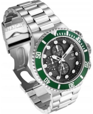 Men's 18908 Pro Diver Quartz Chronograph Black Dial Watch