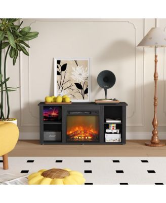 Modern Electric Fireplace TV Stand for TVs Up to 55"