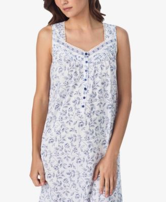 Women's Floral Print Sleeveless Short Chemise