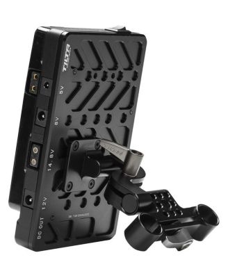 Power Supply System with 15mm Rod Adapter for DSLR and Mirrorless Cameras, AB-Mount