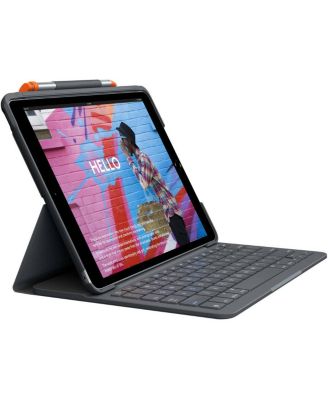 Slim Folio Protective Bluetooth Keyboard Case for iPad 7th Gen