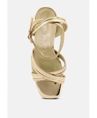 Womens Nyle Platform Heeled Sandals