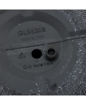 14.5" Round Bowl Plastic Planter, Mediterranean