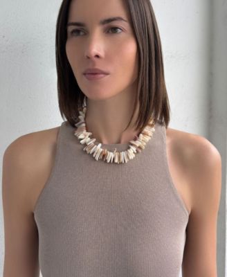 Shell Pieces Adjustable Necklace