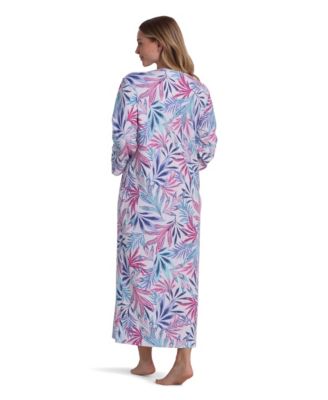 Women's Printed Long-Sleeve Robe