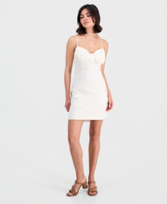 Women's Pleated-Cup Mini Dress, Macy's Exclusive