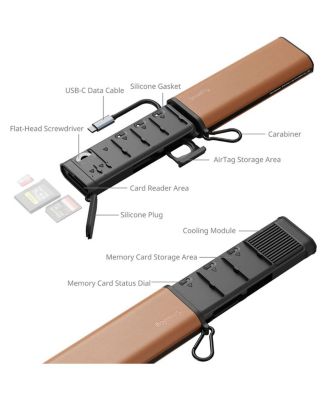 Multifunctional CFexpress Type A Card Reader and Storage Case