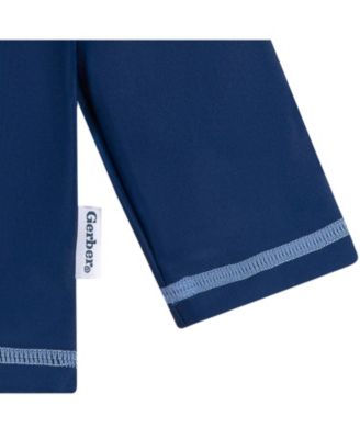 Toddler Rashguard Top, Navy, 5T