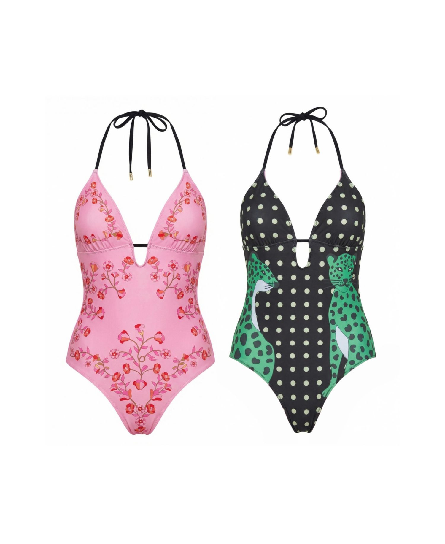 Women's Wild Garden Reversible One Piece Swimsuit