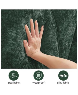 Modern 2-Seat Tufted Velvet Sofa, 80 Inch Modular Sectional Loveseat Featuring High-Density Sponge and Anti-Slip Design for Living Room