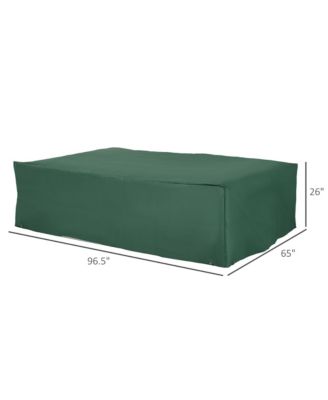 Heavy Duty Outdoor Sectional Sofa Cover, Waterproof Patio Furniture Cover for Weather Protection