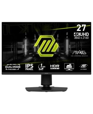 MAG 275UPD E14 27" 16:9 Dual Mode 4K Ultra HD 144Hz and Full HD 288Hz IPS LCD HDR Gaming Monitor