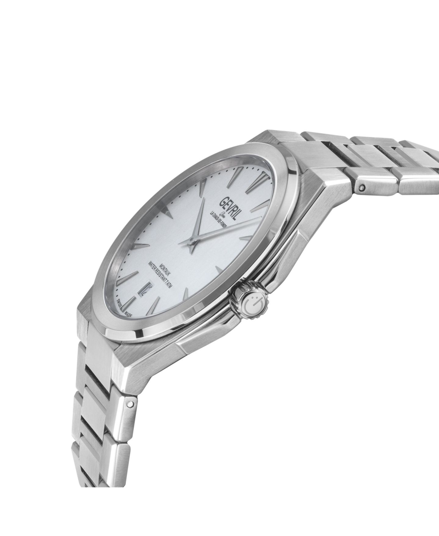 Мужские часы Gevril Montauk Swiss Quartz Bracelet Watch — фото 3