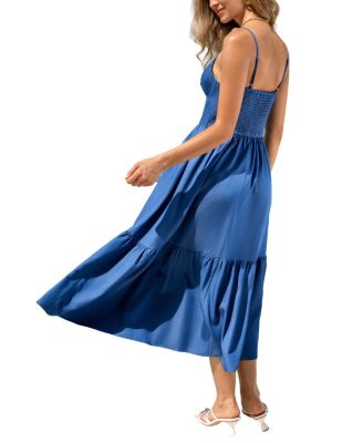 Women's Confident Mood Midi Beach Dress