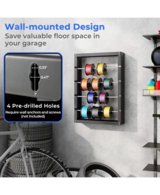 Wire Spool Rack with Four Rods for Industrial Retail Use