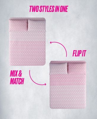 Reversible 8-Pc. Bed in a Bag Comforter Set, King