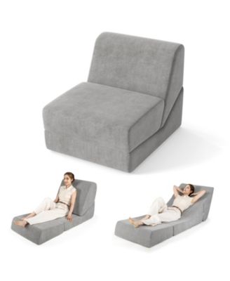 Three in One Folding Sofa Bed with Washable Cover