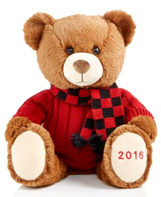 macy's christmas teddy bear