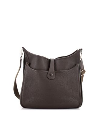 Pre-Owned HERMES GM Evelyne Bag Gen III Clemence