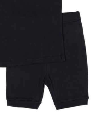 Toddler Matching Family Two Piece Cotton Short Sleeve Shirt and Shorts Pajamas