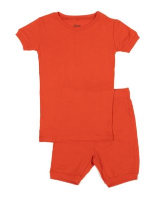 Toddler Matching Family Two Piece Cotton Short Sleeve Shirt and Shorts Pajamas