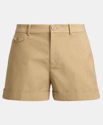 Women's Pleated Double-Faced Shorts