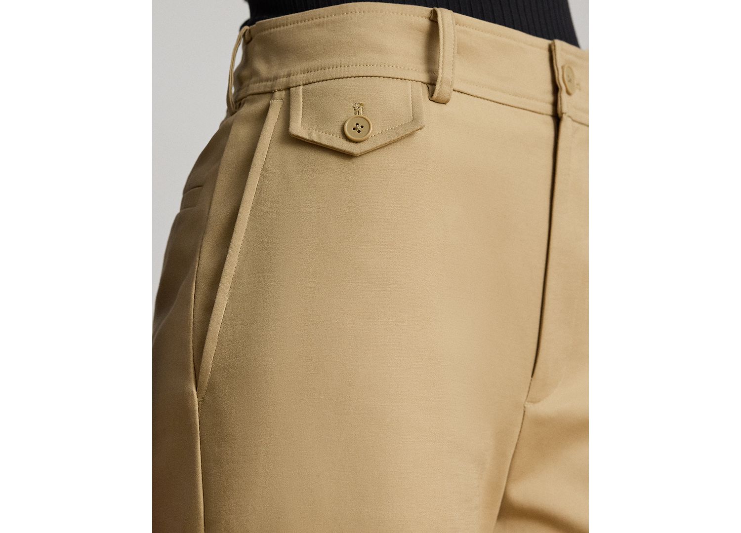 Petite Cropped Wide-Leg Pants
