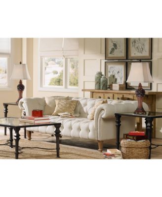 Exeter Traditional Table Lamps Tall Set of 2 Bronze Wood Carved Leaf with Table Top Dimmers Rectangular Shade for Living Room