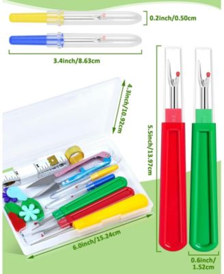 Seam Rippers Thread Ripper Embroidery Removal Tool Threaders Thimbles Tape Measure Awl Snips