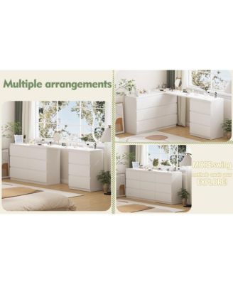 9-Drawer Retractable Dresser Bedroom Storage Organizer