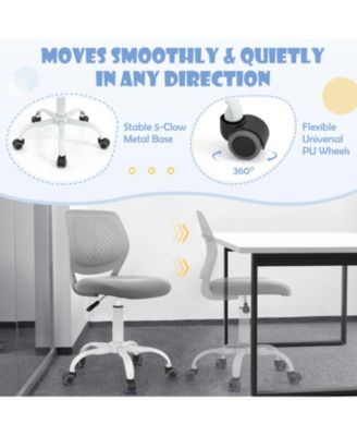 Ergonomic Adjustable-Height Mesh Children Study Chair