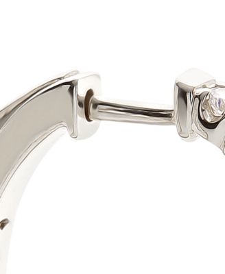 Diamond Hoop Earrings (5/8 ct. t.w.) in 14k White Gold