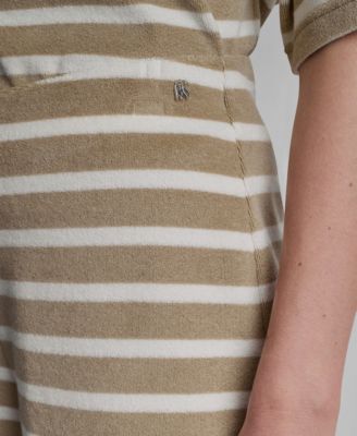 Women's Towelling High-Rise Pull-On Shorts