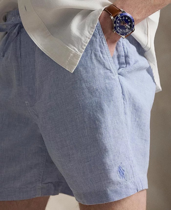 Men's Polo Prepster Linen Shorts - thumbnail 6