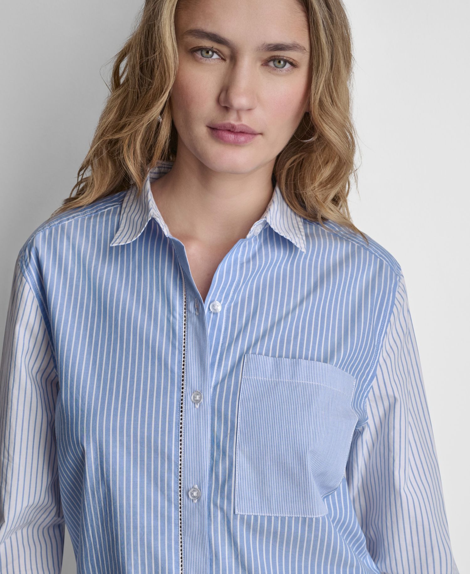 Women's Long-Sleeve Poplin Classic-Fit Shirt