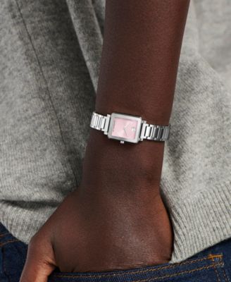 Women's Bold Evolution 2.0 Mini Tank Swiss Quartz Stainless Steel Watch, 20x23mm